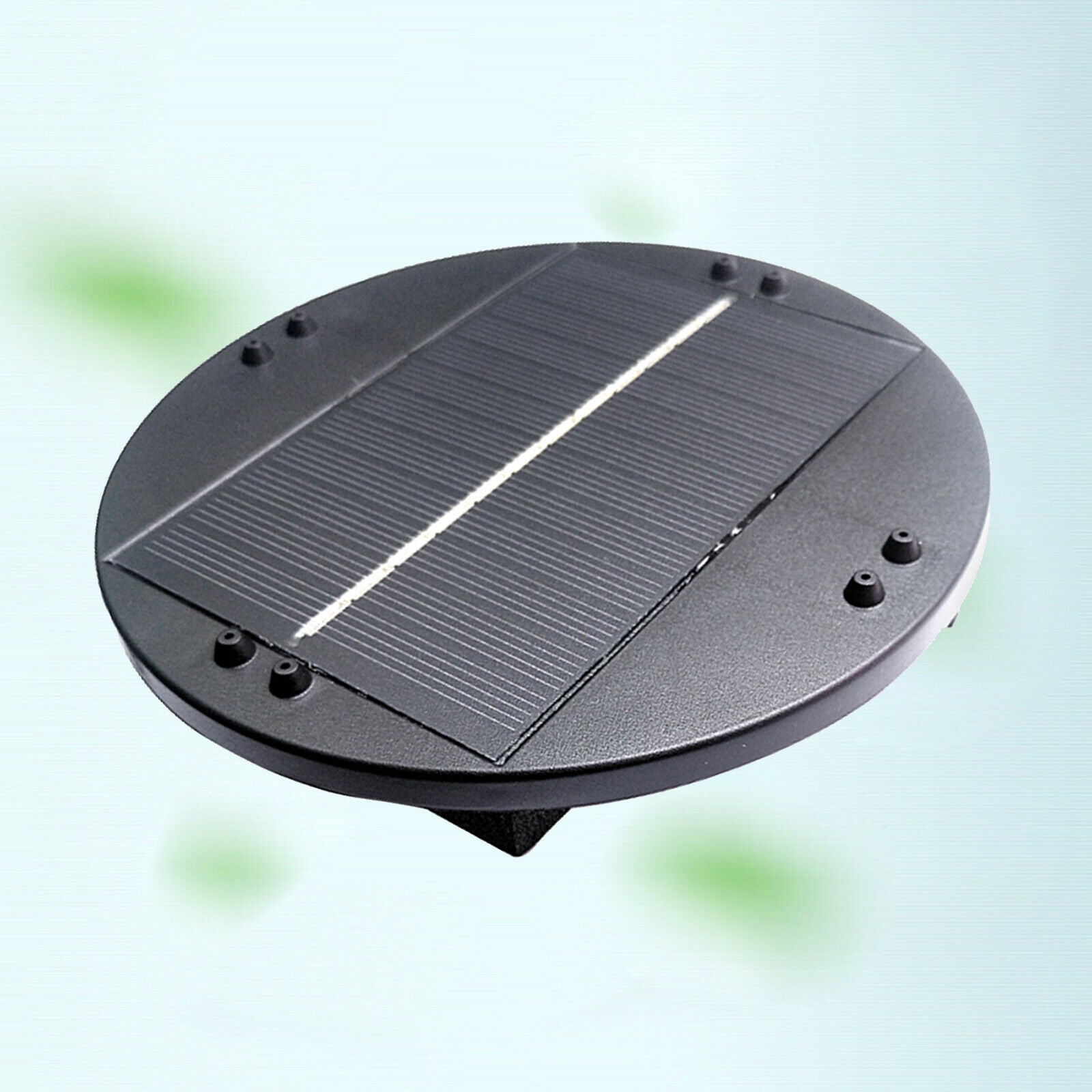 Black Solar Floating Solar Fountain Garden Garden Home Ornament Outdoor