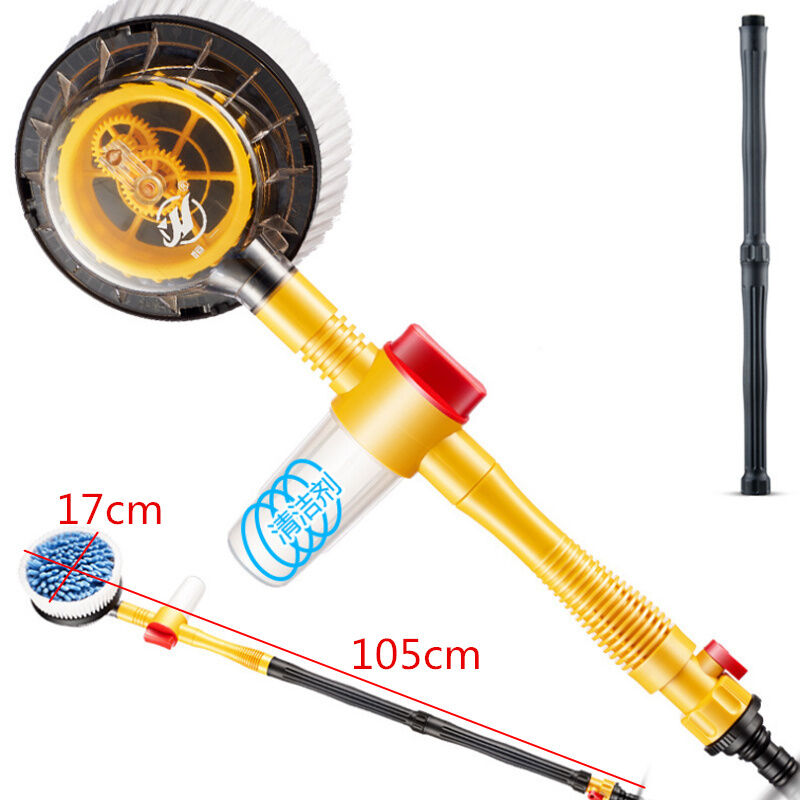 Car Washer Automatic Washing Brush High-pressure Spray Brush Auto Clean Tool Kit