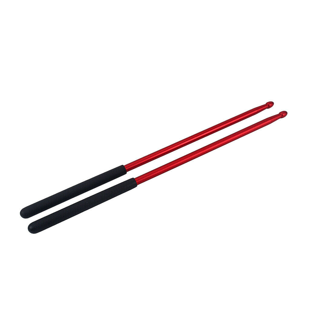 1 Pair 5A Aluminium Alloy Drum Sticks for Jazz And Dumb Drum Pad Practicing