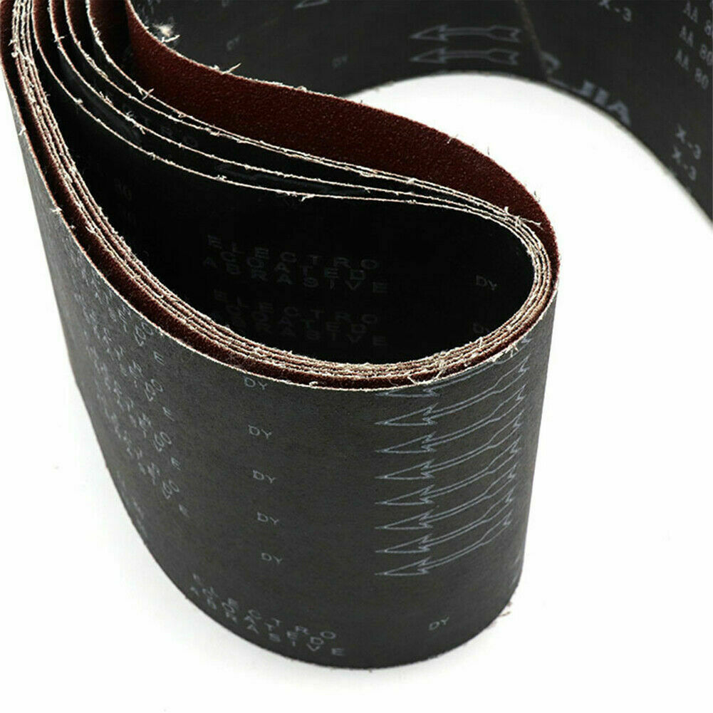 150mm*1524mm Sanding Belt For Abrasive Belt Machine 80 Grit Sander Grinding