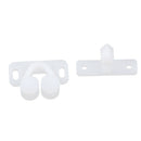 1pc ABS Plastic Double Cupboard Cabinet Wardrobe Ball Roller Catch with Spear