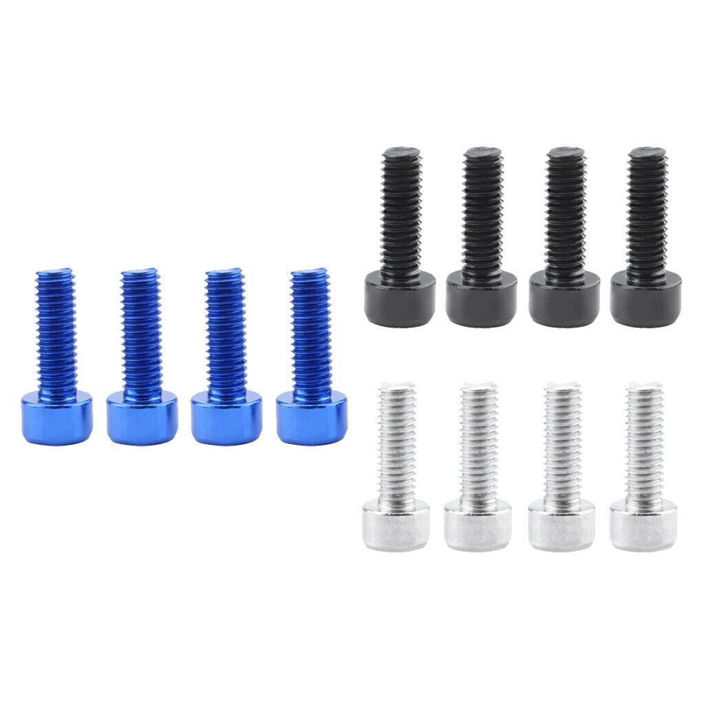 12 Pieces Montain Bike Water Bottle Cage Holder Bolts Screws Accessories