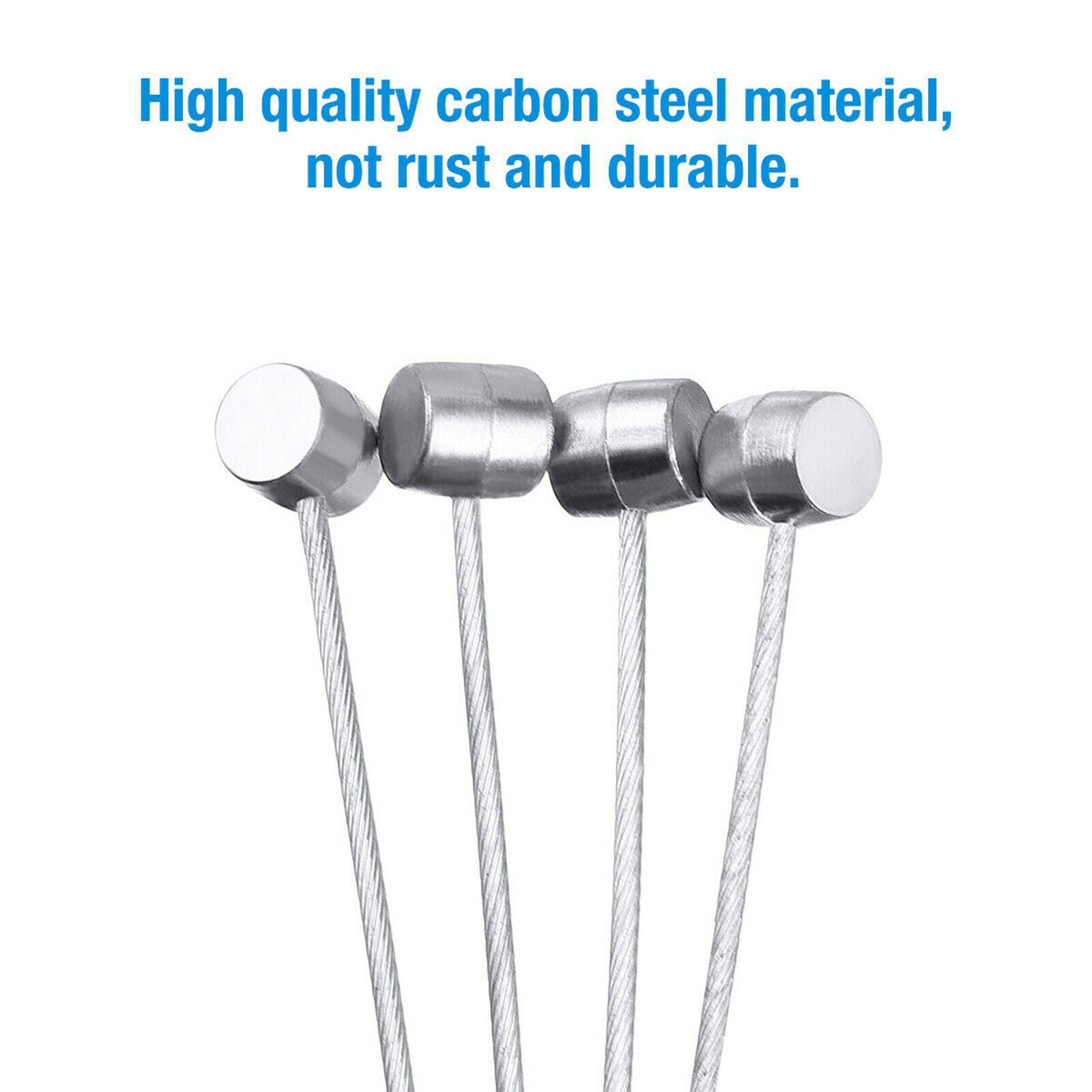 10PCS Bike Shift Brake Cable, Bike Shift Cables, Premium Bike Shifter Cables,
