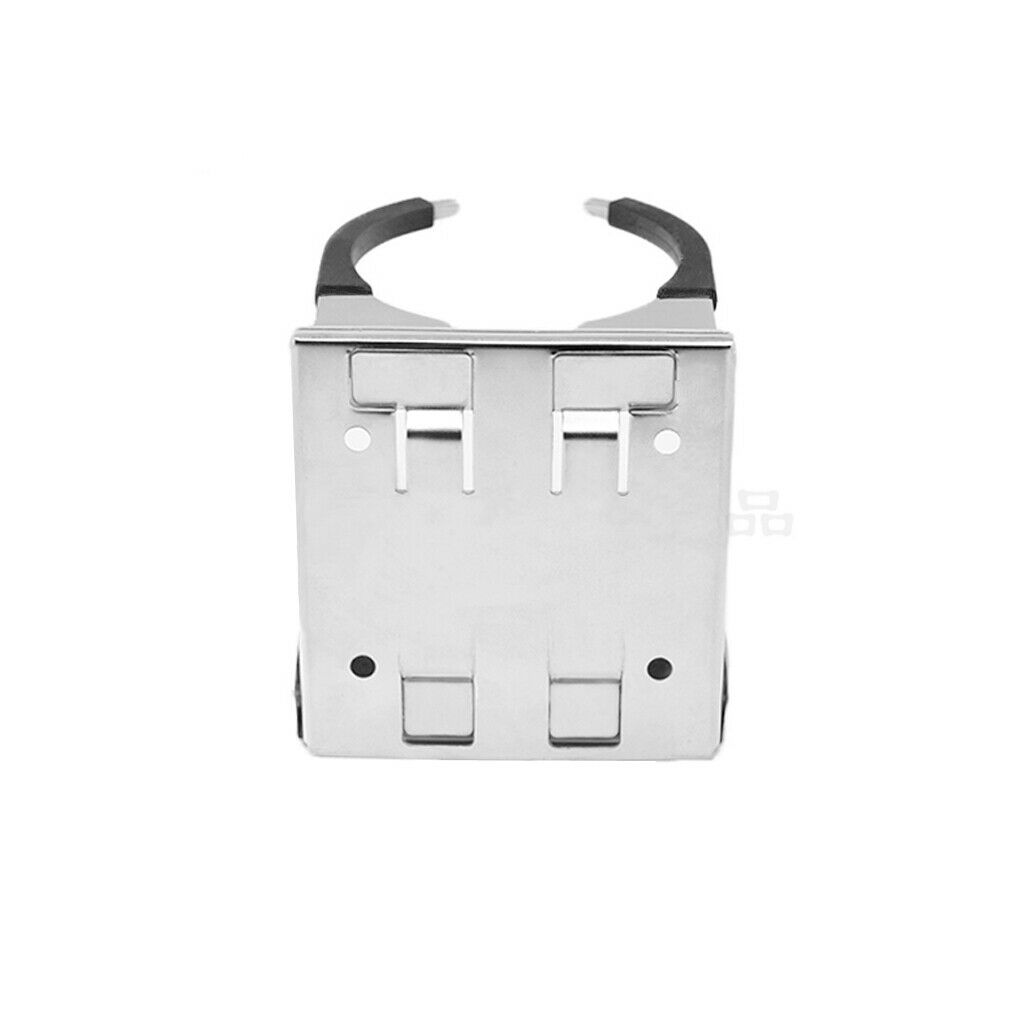 Stainless Steel Folding Cup Drink Holder for Auto Car Marine Boat Truck RV