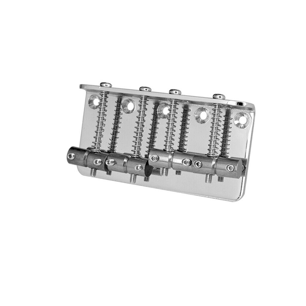 1 set of 4-string electric bass bridge spare parts for your old and dirty ones
