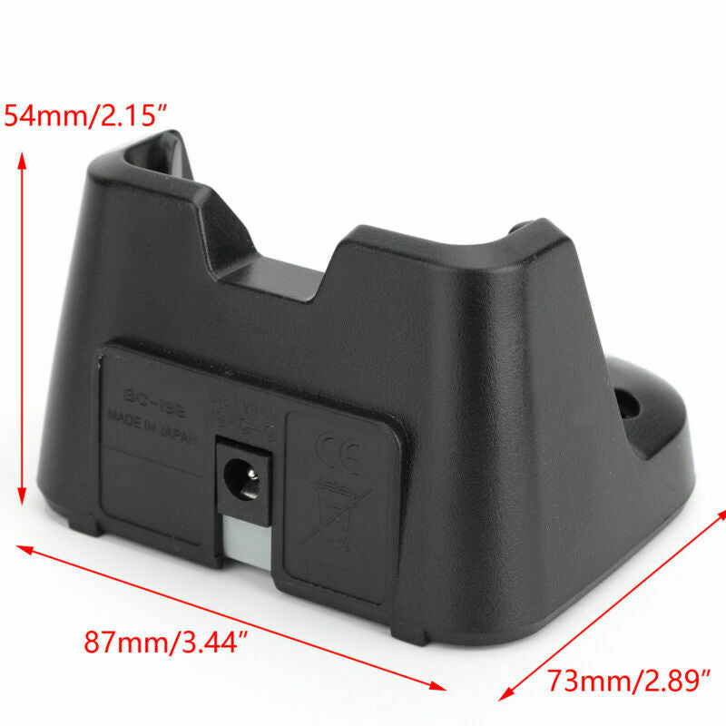 1x BC-192 Charger For Icom F3001 F4001 F4101D IC-V80 ICT70 BC192 BP264   AT2
