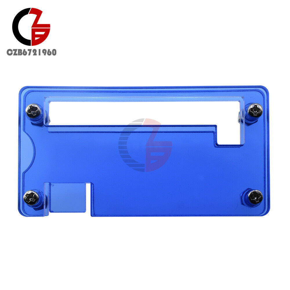 Blue Clear Acrylic Zero Case Shell Protection Box for Raspberry Pi Zero