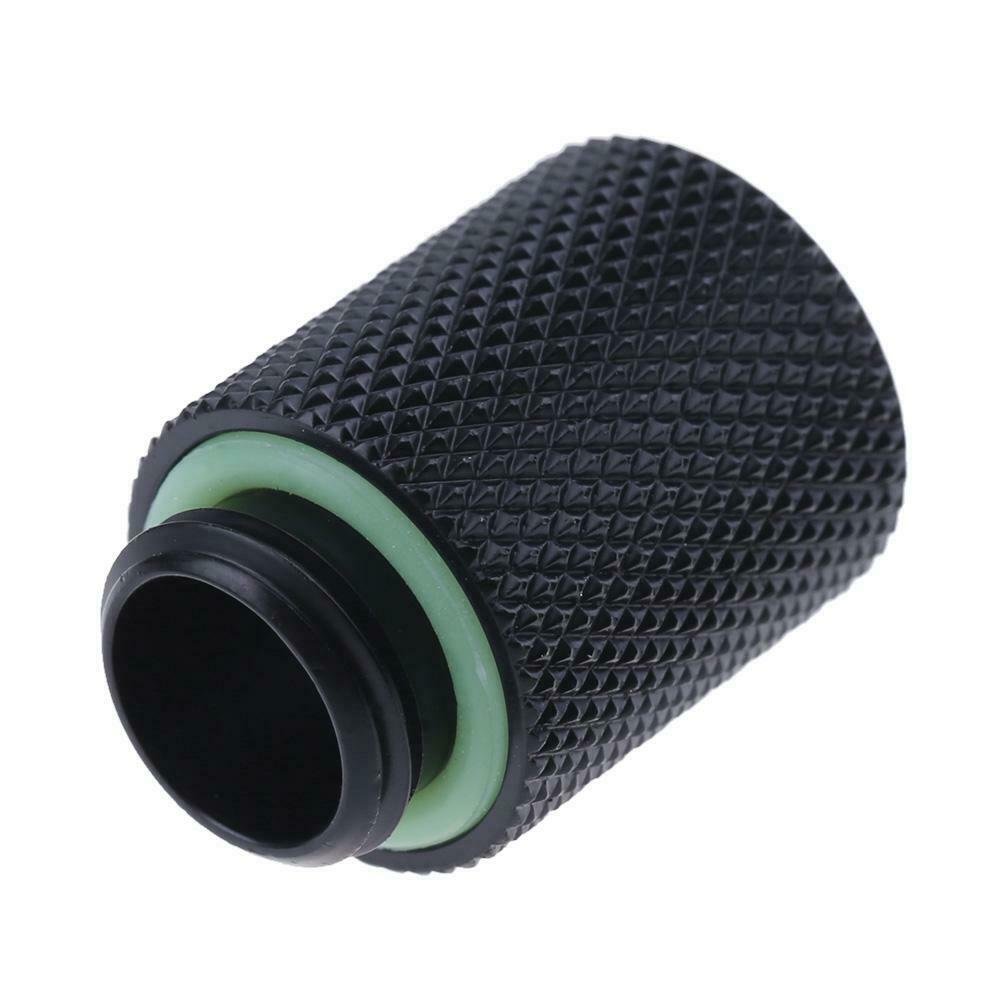 20mm G1/4 Thread for Liquid PC Water Cooling Tube Base Extender Fittings Adapter