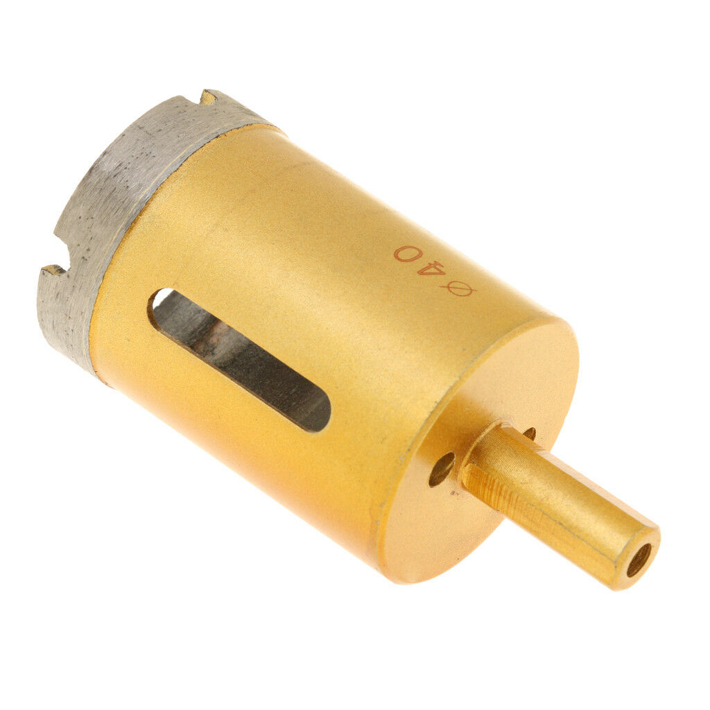 1x 40mm Diamond Holesaw Drill Bit Tile Porcelain Glass Marble Ceramic Cutter