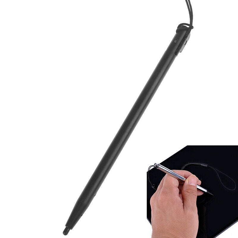 1pc touch screen metal touch phone pen tablet stylu with spring string  c.l8