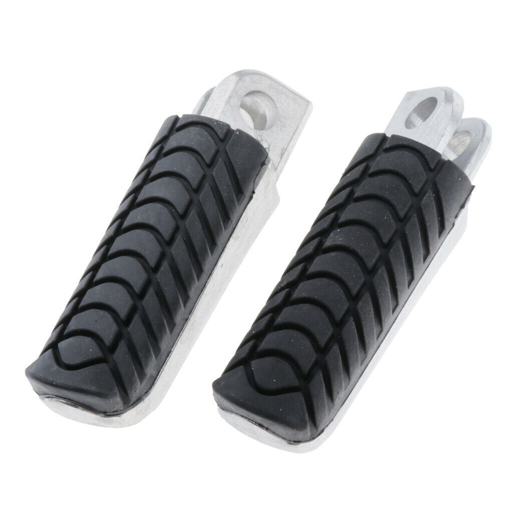 Pair Motorcycle Footrests Foot pegs Replacement For ZZR1400 ZX-14 2006-2012