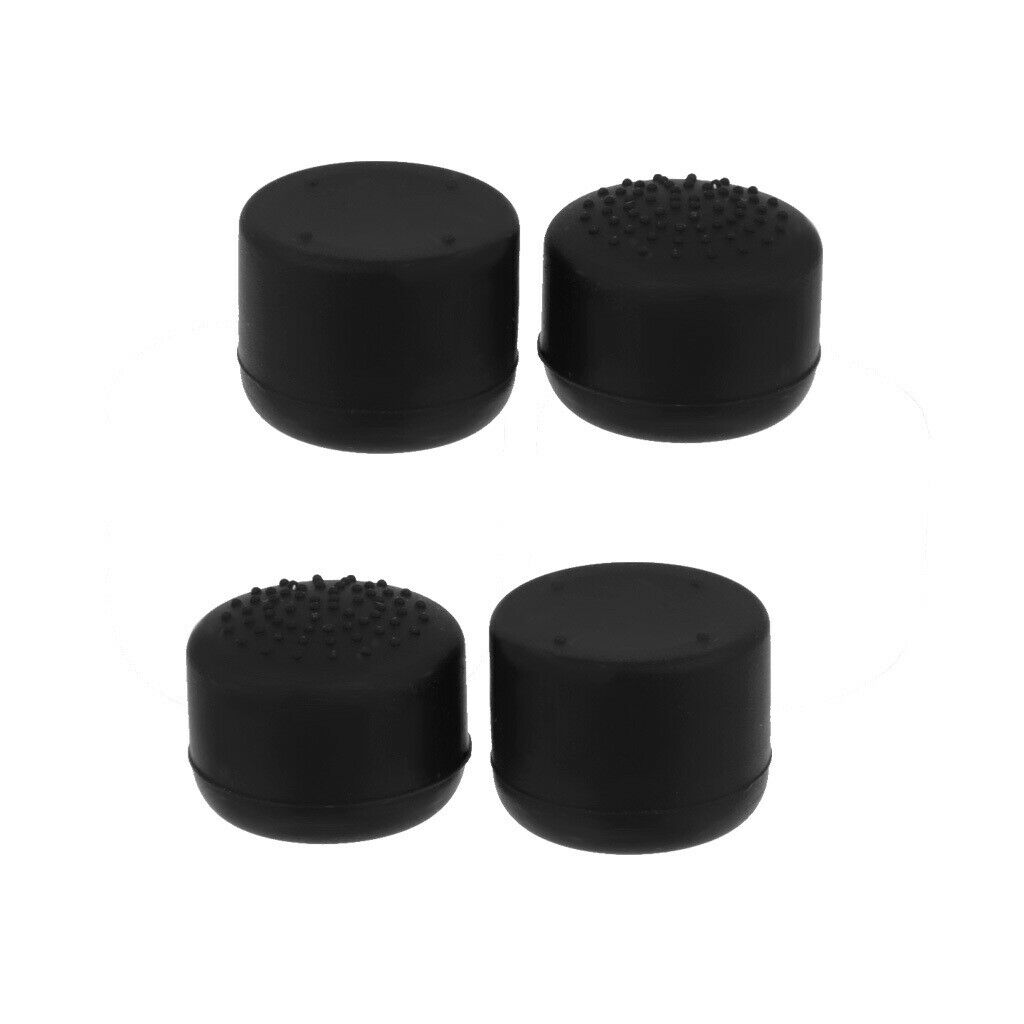 4 Pack Joystick Thumb Grip Extender for    4 Controller Black
