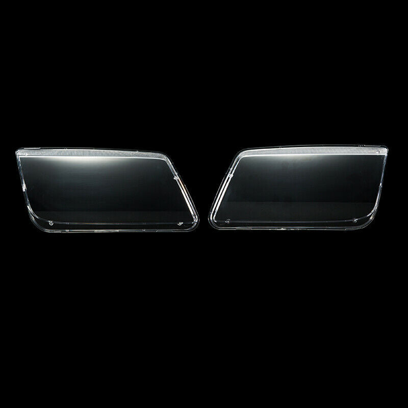2x Right &Left Side Headlight Lenses Cover For VW Golf 5 MK5 Jetta 2001-2006