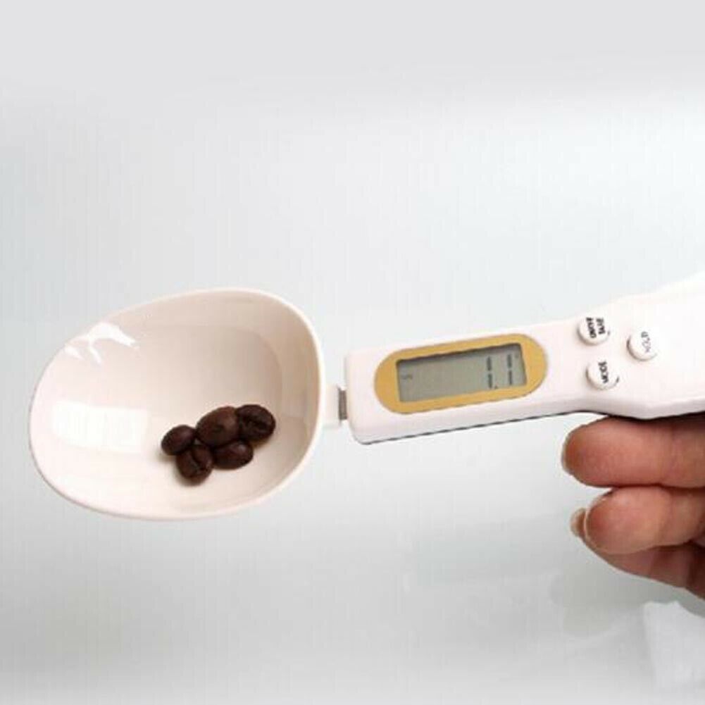 500g/0.1g Precise Digital Measuring Spoons LCD Kitchen Food Spoon Scale @