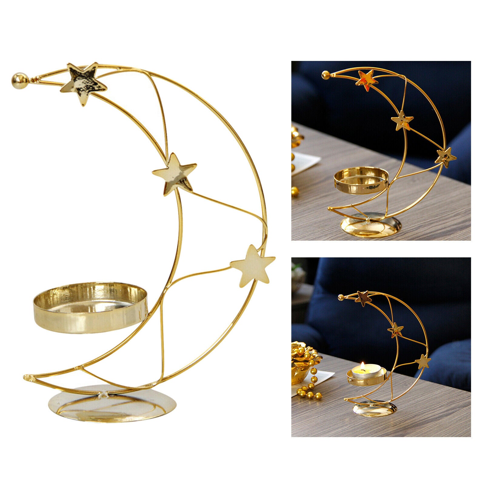 Tealight Holders Desktop Candle Holder Tabletop Festival Party Candlestick