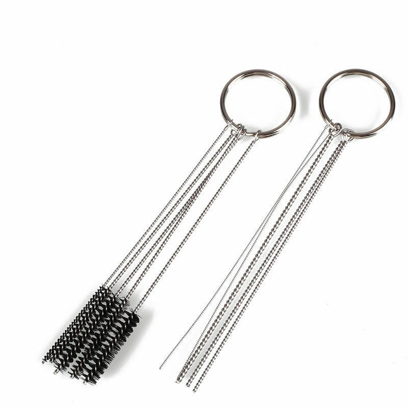 Carburetor Carbon Dirt Jet Remove 10 Cleaning Needles + 5 Brushes Tool Kits