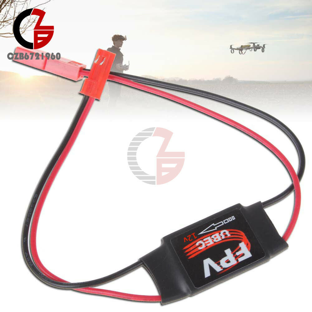 DC-DC Step down 12V 3A Mini UBEC FPV Converter Module 4-6S Lipo for RC Air Plane
