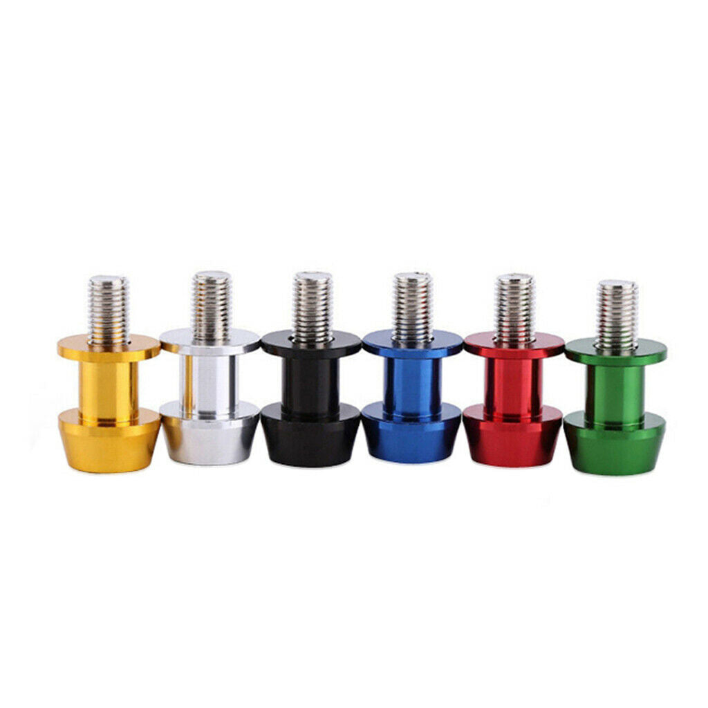 4pcs Universal Motorcycle CNC Swing Arm Slider Spools 8mm for Suzuki