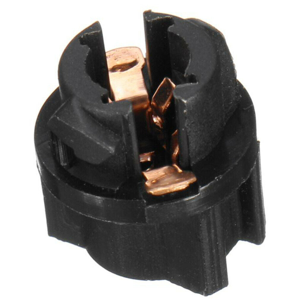 10 Pieces T5 Twist Sockets For Instrument Panel Cluster Light Bulbs Lamps