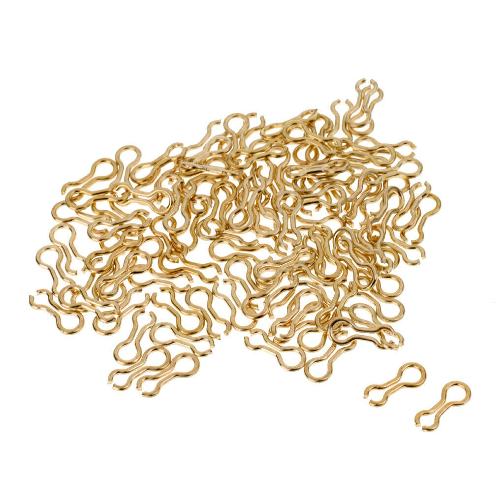 300 pieces safety cable clips hook connectors carp fishing