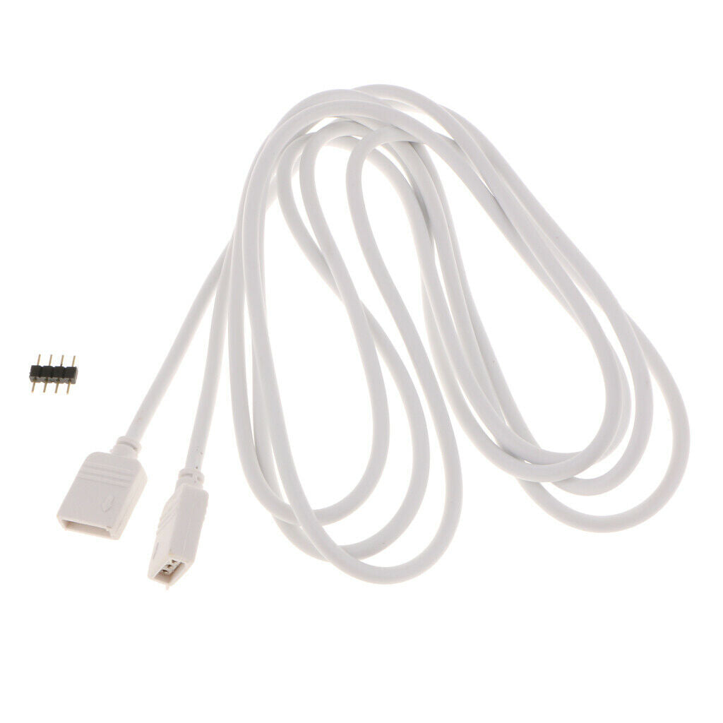 2Pcs 5050 3528 RGB LED Tape Extension Leads - RGB-2m & RGB-3 meter