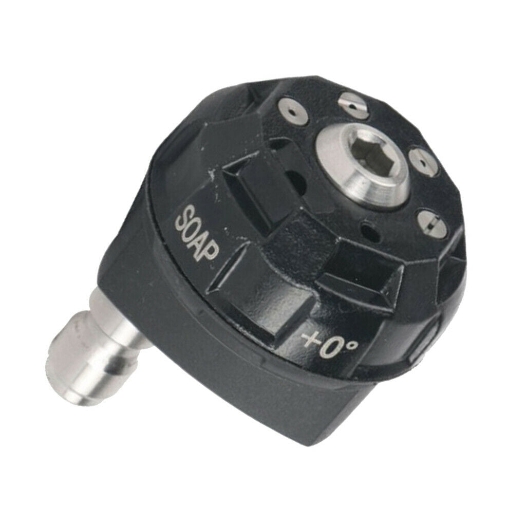 6-in-1 Adjustable High Pressure Washer Spray Nozzle 1.45mm Aperture