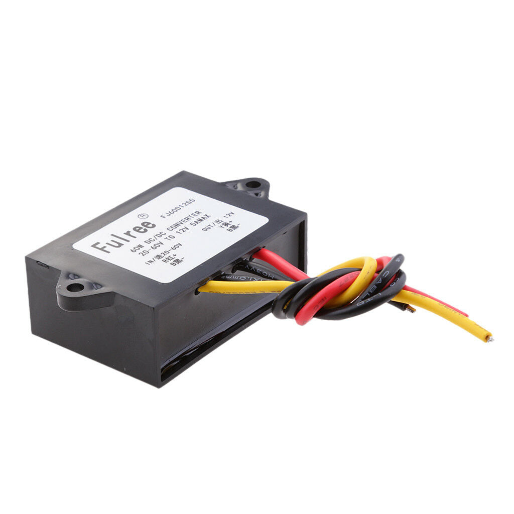DC/DC Converter 20V-60V to 12V 5A 60W  Power Supply Module