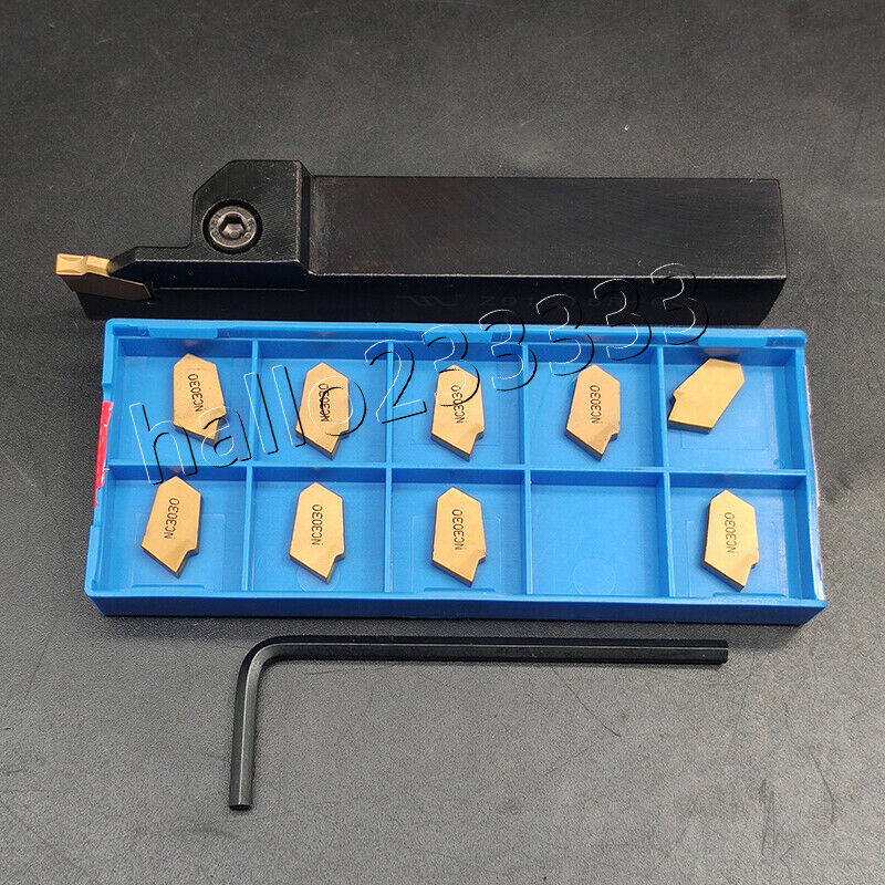 ZQ1616R-03 3mm wide Grooving cutting holder + SP300 3mm Grooving Cut-Off Insert