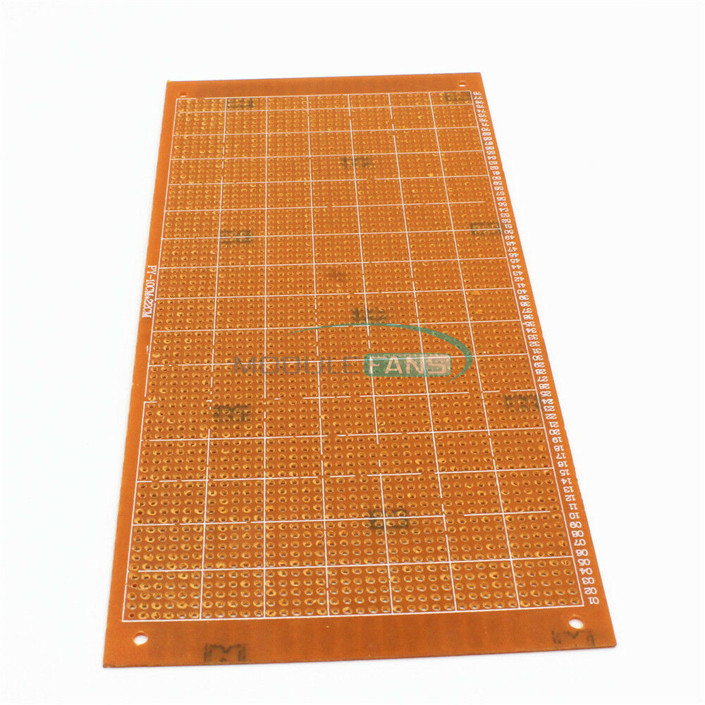 2PCS DIY Prototype Paper Single Side PCB Universal Board 10 x 22cm 10*22 cm