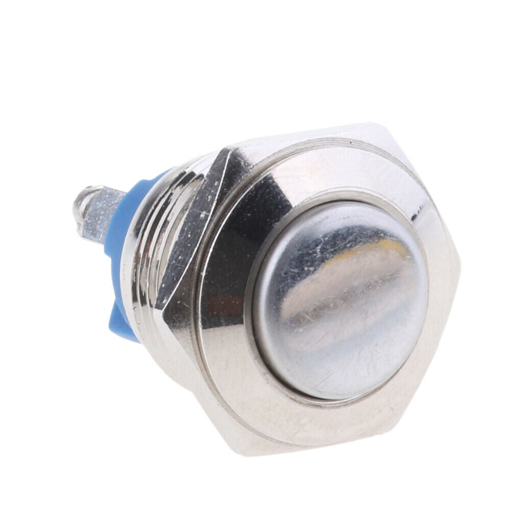 Waterproof Steel Waterproof Push Button Switch 16mm Button 24V 3A with Led