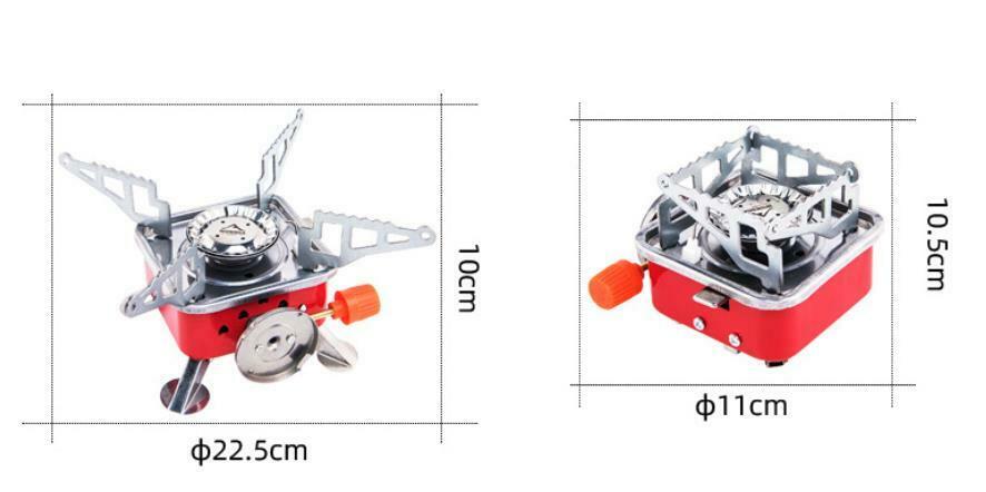 Outdoor Camping Gas Stove Portable Burner Picnic Foldable w/ Piezo Ignition4000W