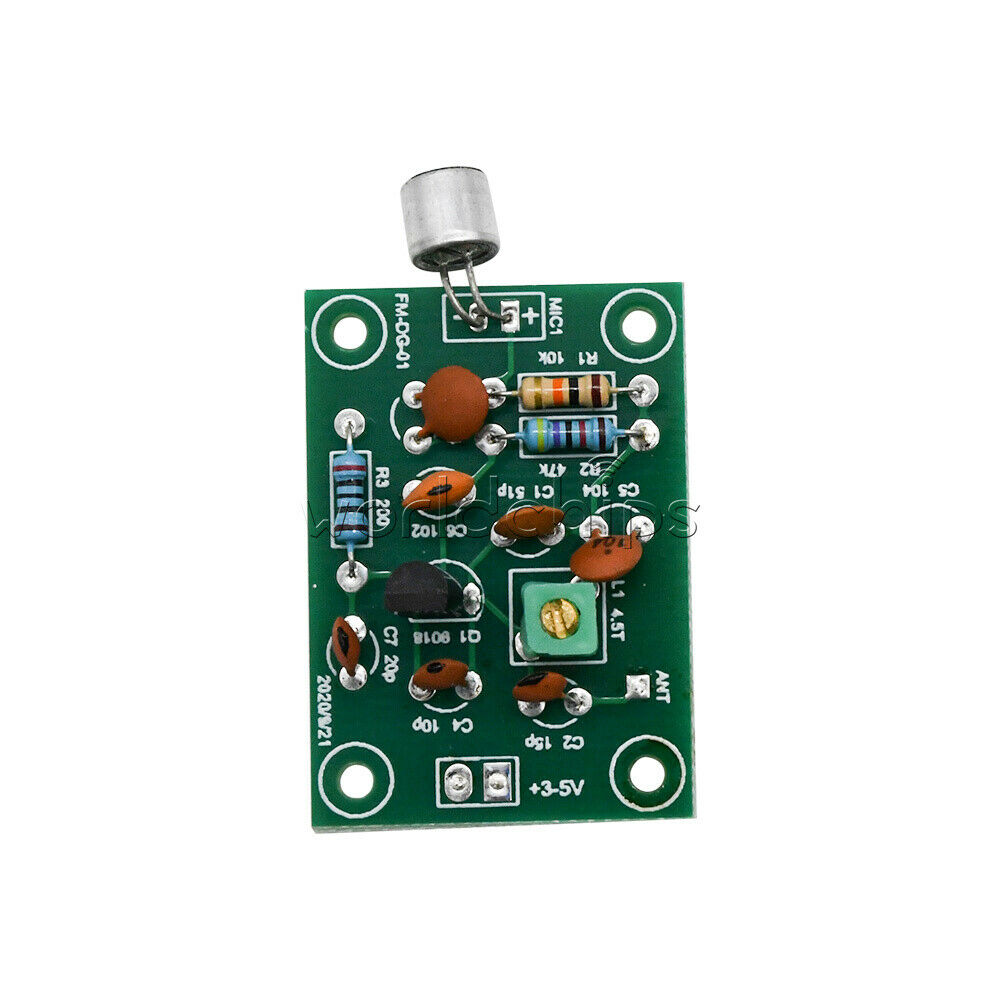 Wireless microphone Ham FM radio transmitter mini wireless module 3v~5v 91~103MH