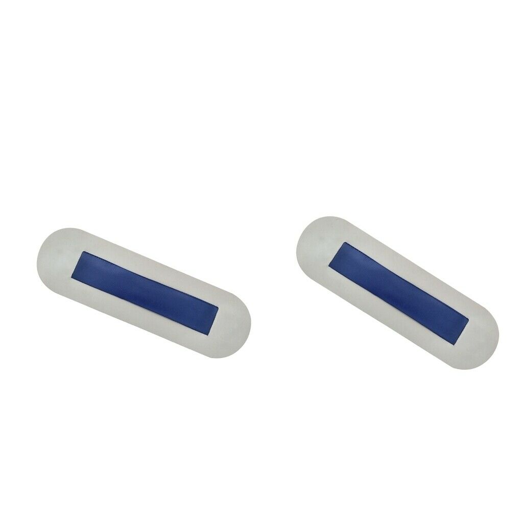 2 pieces inflatable boat made of PVC inflatable boat / patches light gray blue