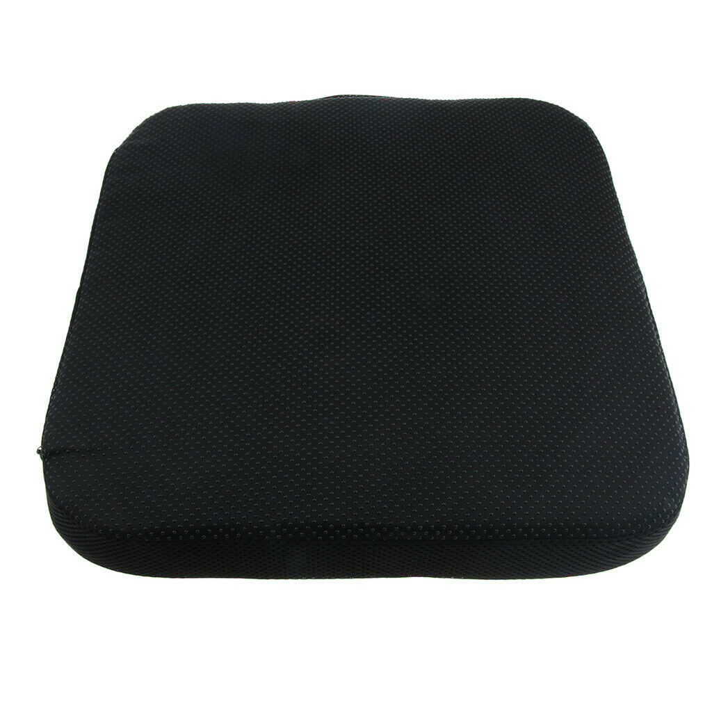 Portable Memory Foam Square Seat Chair Cushion with Carry Handle for Home