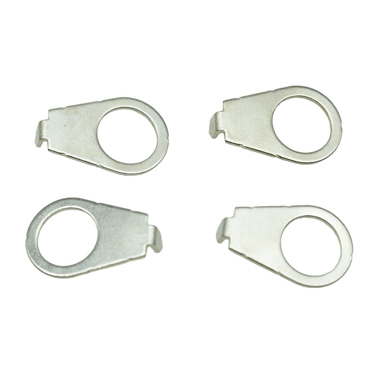 4pcs Nickel LP Guitar Knobs Pointer Plate Knob Indicator for Gibson Les Paul