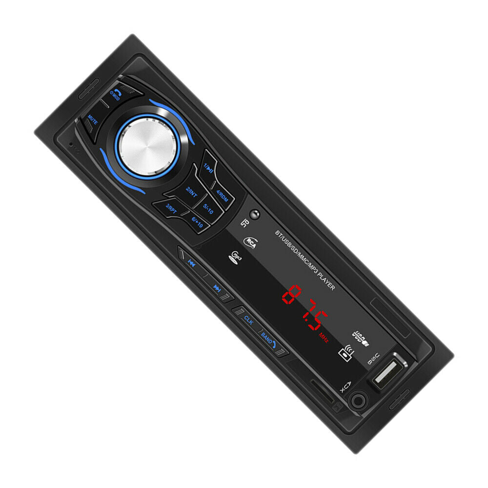12V Car Bluetooth MP3 Player FM Radio Support TF Card U Disk Player Auto Audio/