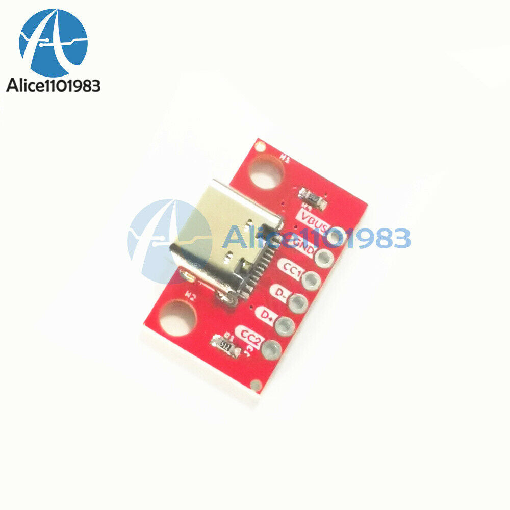 10PCS TYPE-C Test Board USB3.1 16P To 2.54 High Current Power Adapter Board