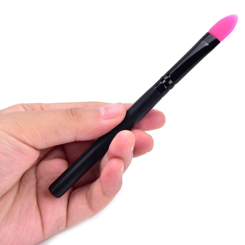 Home Silicone Lip Use Soft Brush Lip brush Treatment Cosmetic Beauty Makeu.l8