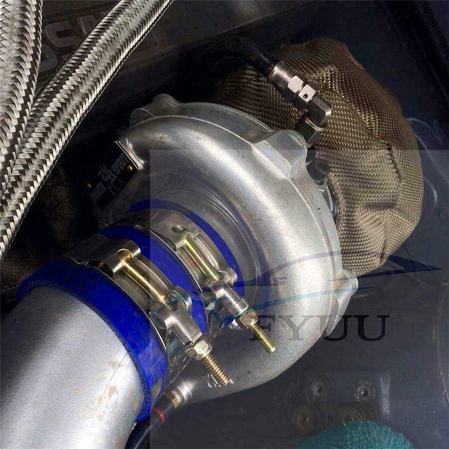 T3 GT30 Titanium Silica Wire Turbo Blanket Heat Shield Turbocharger Cover Wrap