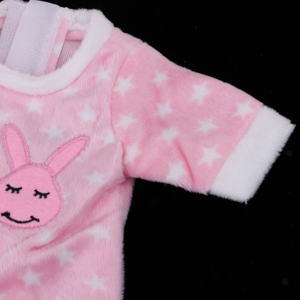 Stylish soft flannel round collar jumpsuit rabbit hat suit for Mellchan