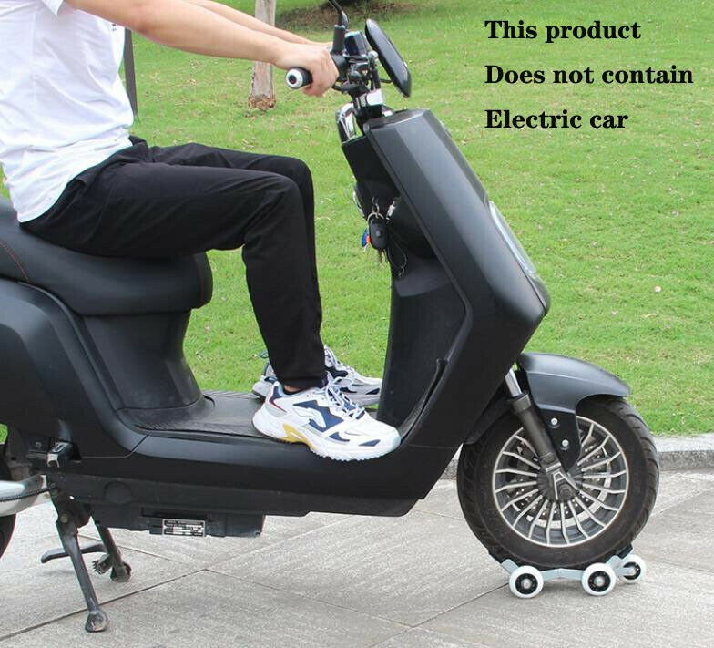 Motorcycle Electric Vehicle Booster Puncture Push Rod Self-Rescue Trailer