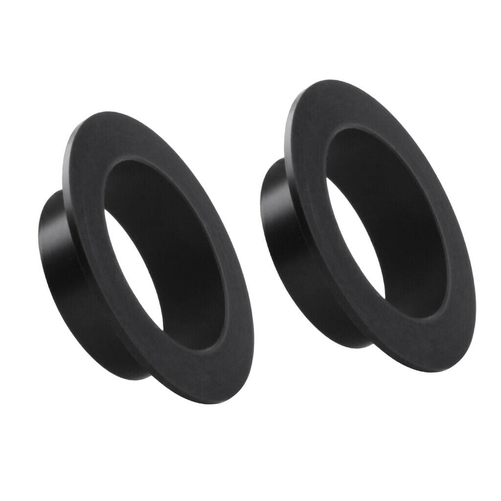 2Pcs Bike Thread Press-in Center Shaft Pressed Bearing Protective Cup Cover