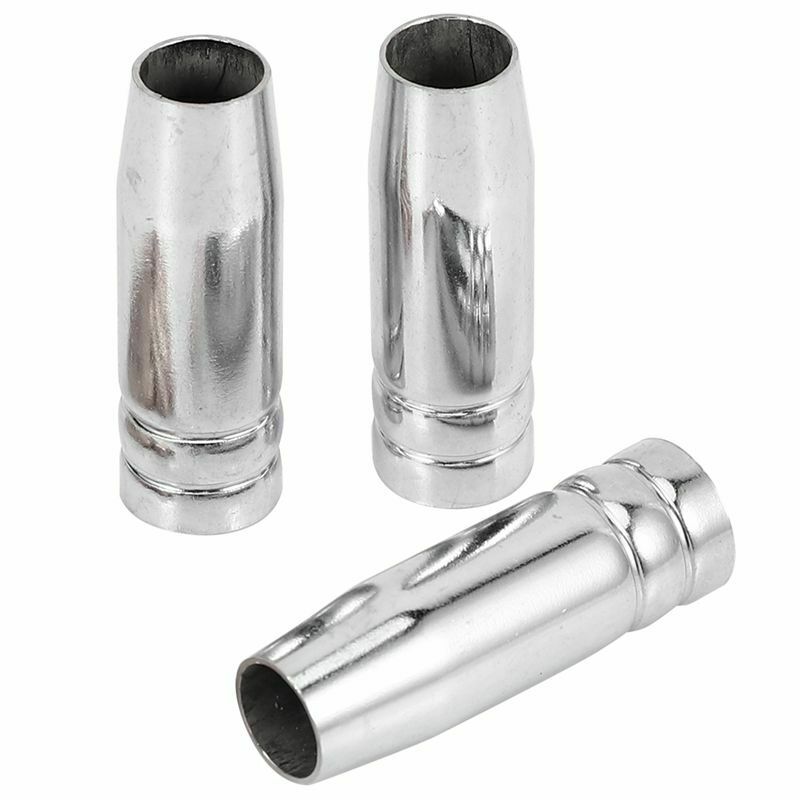 13Pcs CO2 Mig Welding Torch Aircooled MB 15AK Contact Tip Holder Gas Nozzle 0.P8