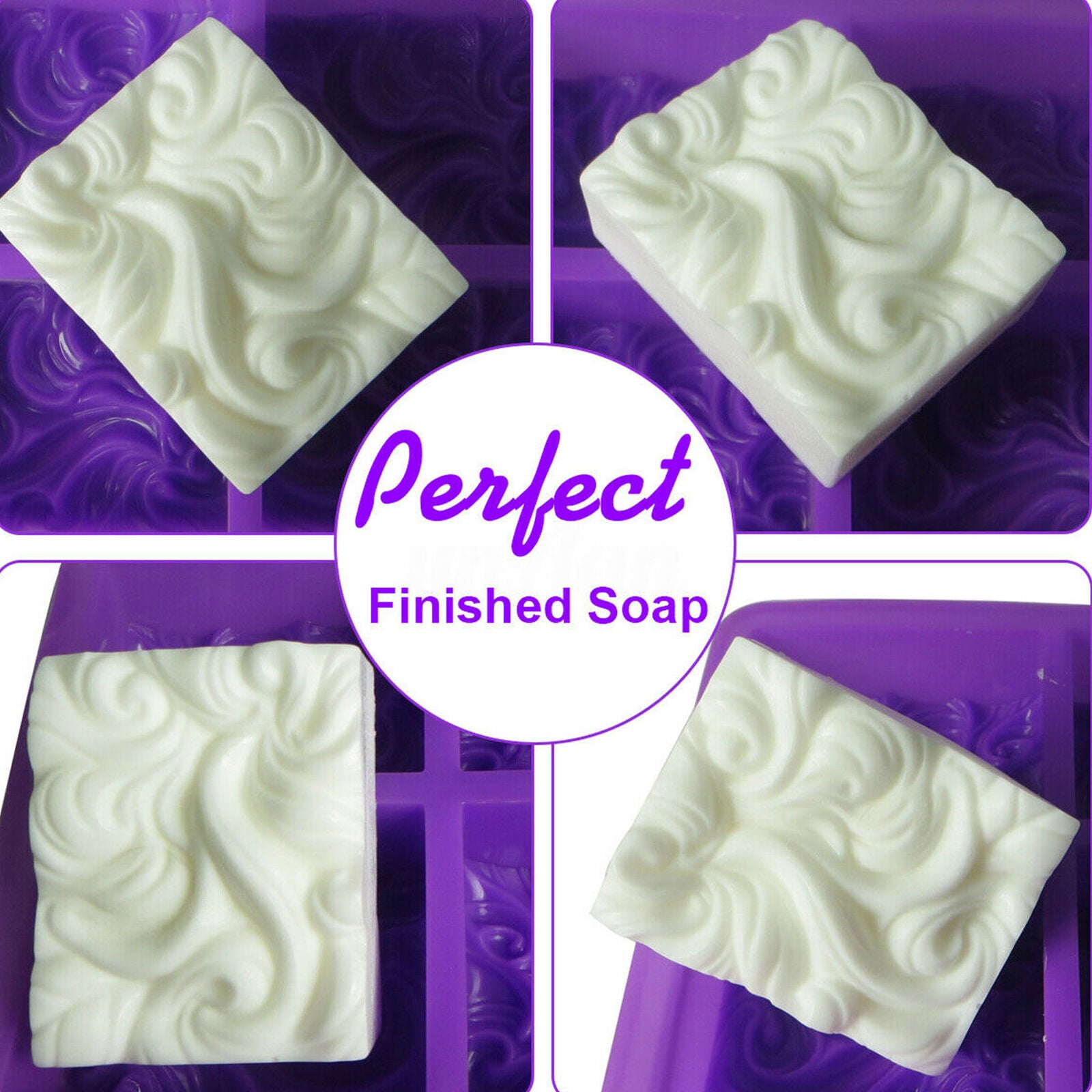 Silicone Molds Soap Candles Concrete Casting Concrete Soap Casting Mold Cake DIY