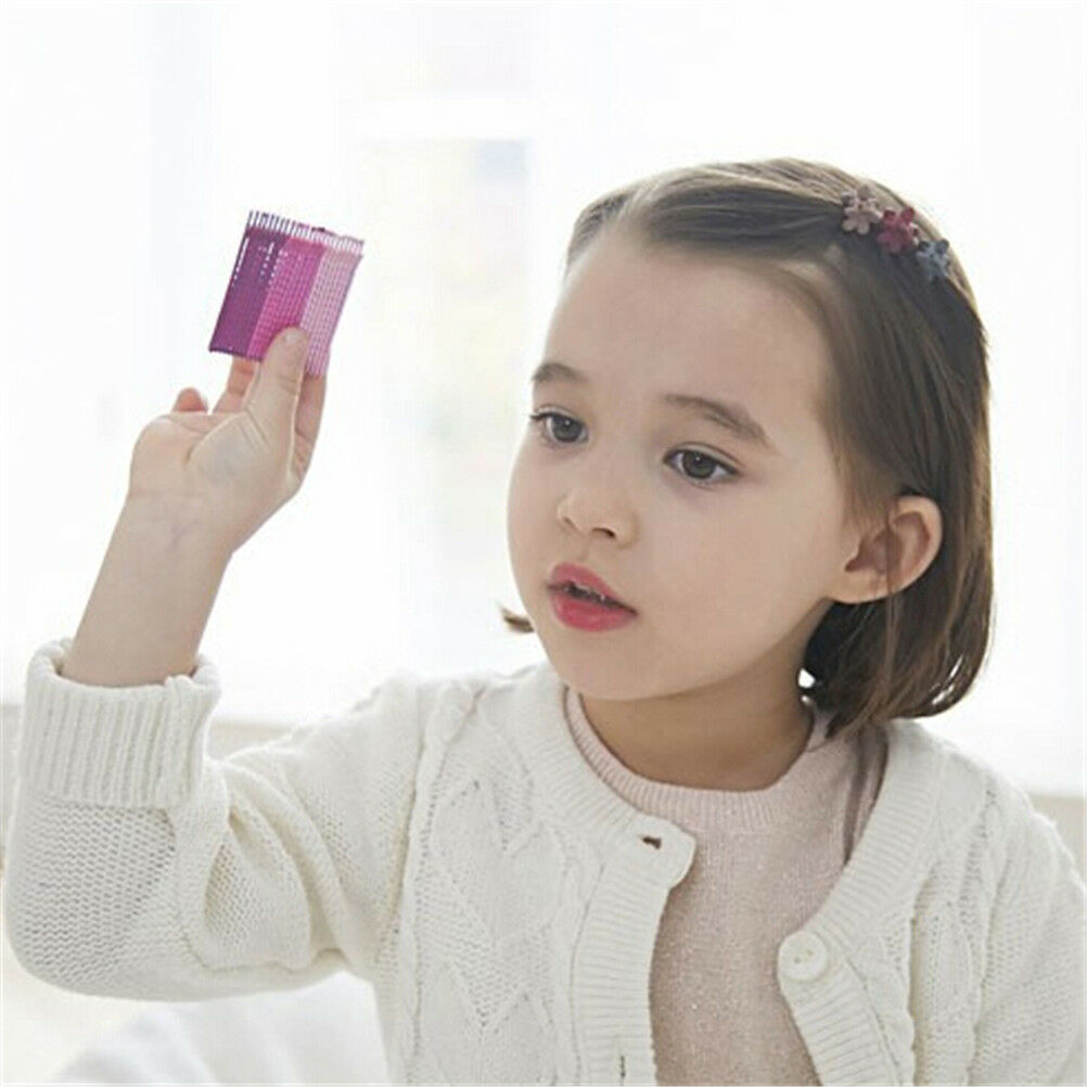 50 PCS Kids Baby Plastic Girls Hairpins Mini Claw Hair Clips Clamp Flower_DD