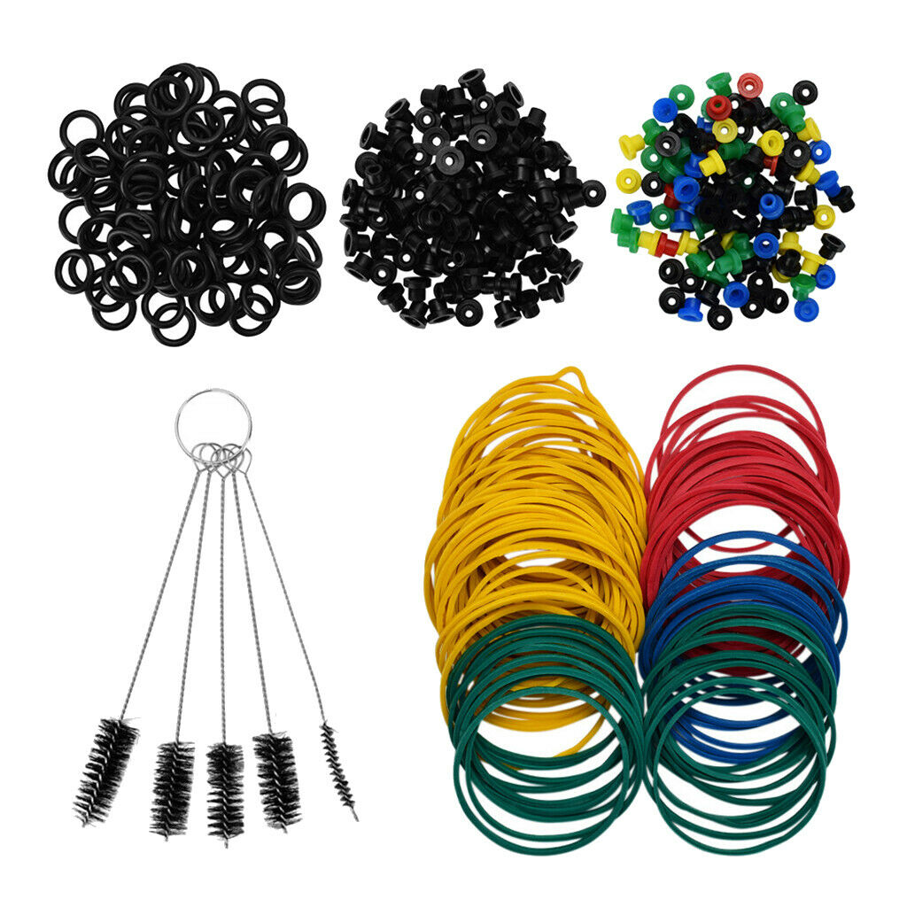 Tattoo Machine Parts,100pcs Tattoo Rubber Bands, 100 pcs Tattoo Grommets,100 pcs