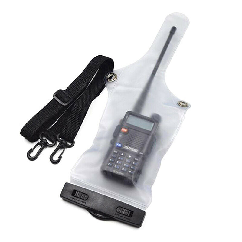 Portable Radio Waterproof Case Bag For Walkie Talkie Cover Holder With La.l8