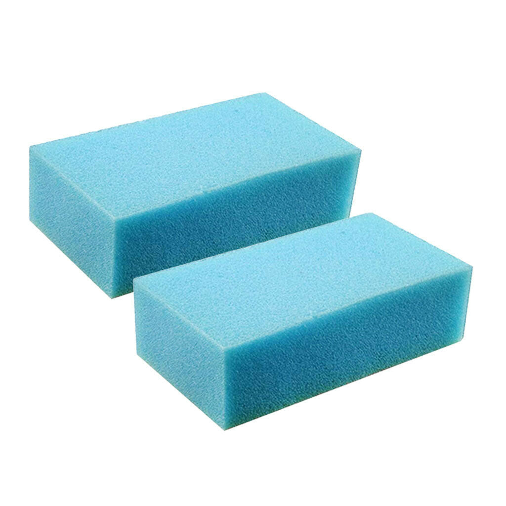 Lots 2 Reusable Soft Styling Cleaning Sponge For Hair Cutting Shaving House Blue