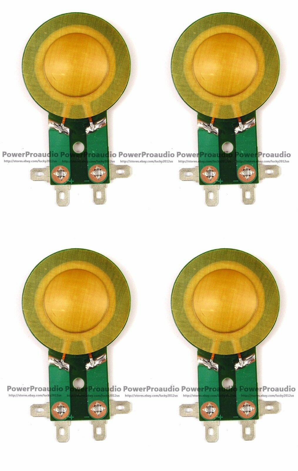 4PCS Diaphragm For Timpano Audio TPT-DH175 Horn Drive TPT-RPDH175 8Ω 70mm Frame