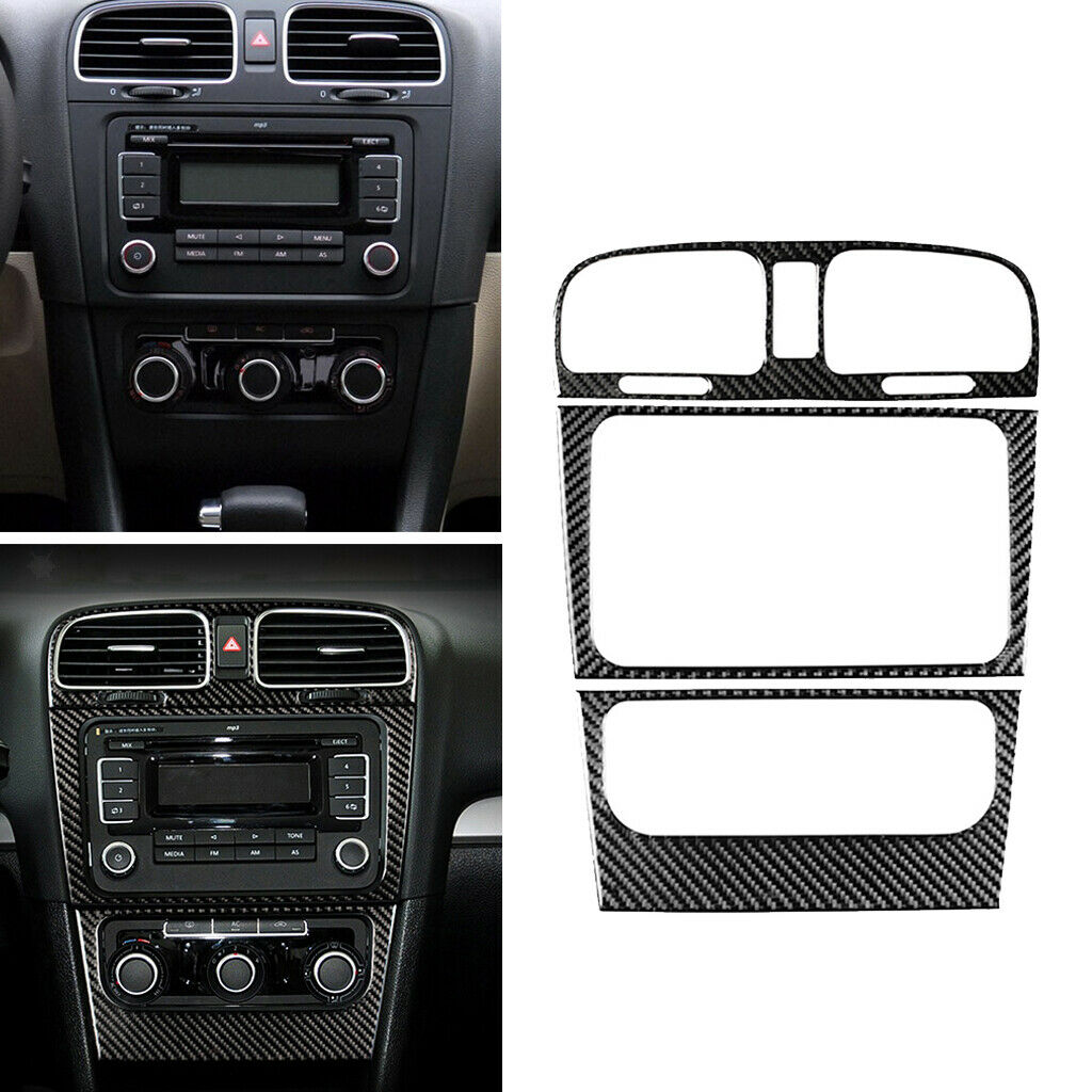 Center Air Outlet CD Panel Trim For Volkswagen VW Golf 6 MK6 GTI 2008-2012